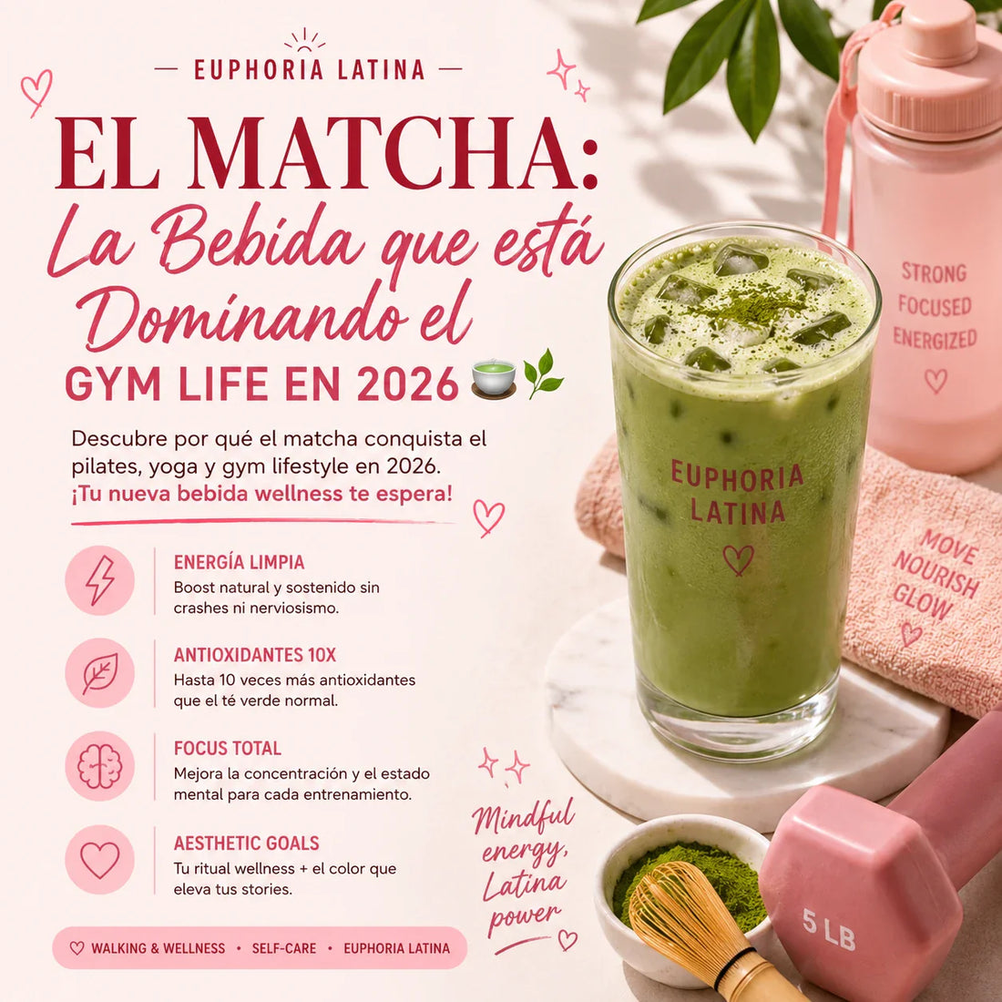 El Matcha: La Bebida que está Dominando el Gym Life en 2026