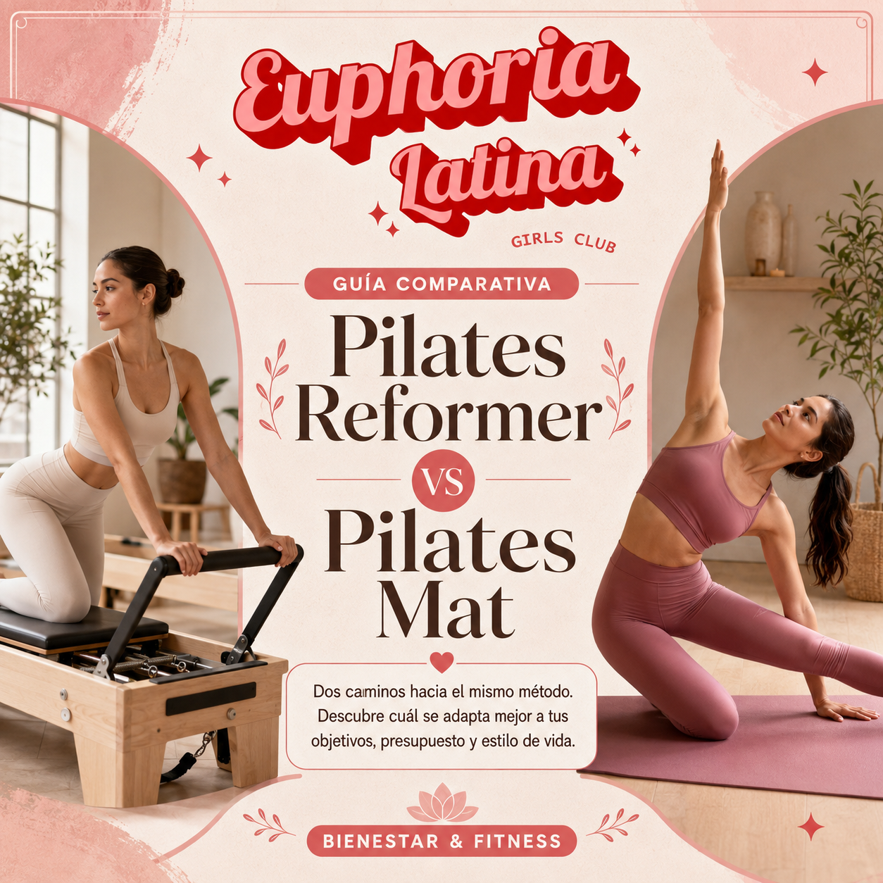 Pilates Reformer vs Pilates Mat